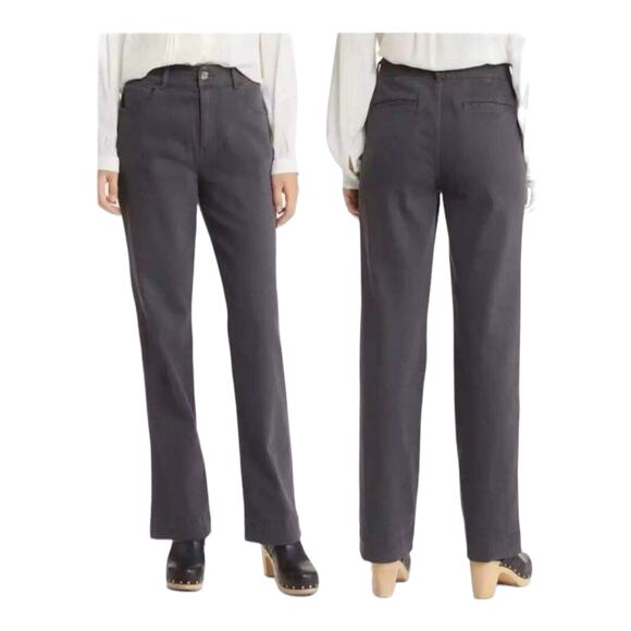Faherty Endless Stretch Straight Leg Pants gray Size 27 - Picture 1 of 5
